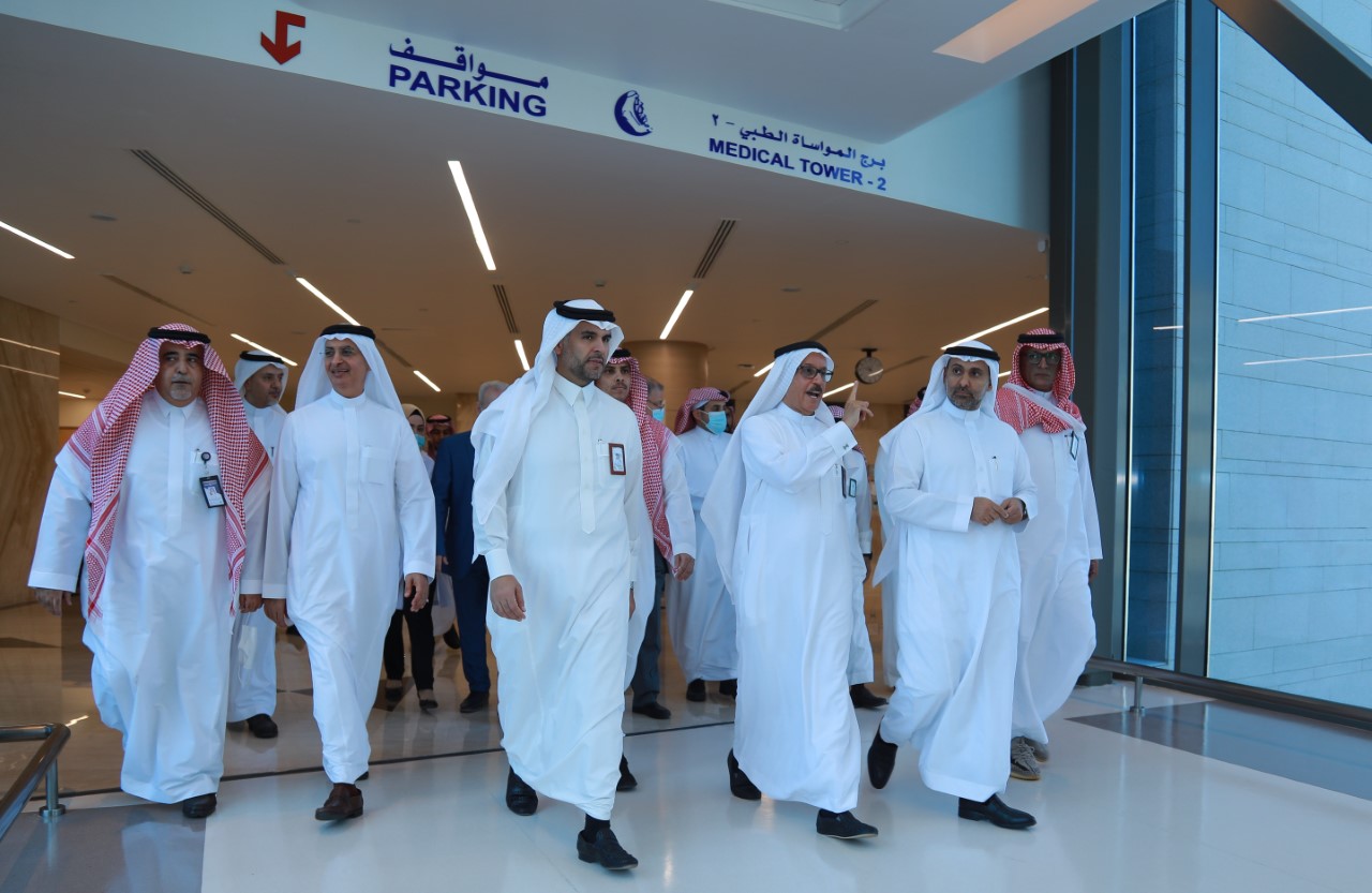 زيارة معالي وزير الصحة الأستاذ/ فهد بن عبد الرحمن الجلاجل والوفد المرافق له لمستشفى المواساة الدمام